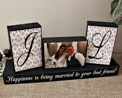 Personalized Unique Wedding Gift For Couple Anniversary Gift Idea Bridal Shower Gift Happi Wedding Gifts For Couples Wedding Gifts Wedding Gifts For Friends