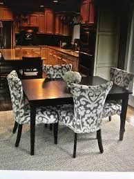 How to recover a dining room chair seat using fabric. Bold Dining Room Chairs Or Solid Need Help