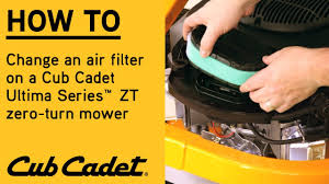 Models and pricing may vary by location. How To Clean Or Replace An Air Filter On An Ultima Zero Turn Ultima Series Cub Cadet Youtube