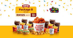 Mcdonald S Malaysia New Party Home Package