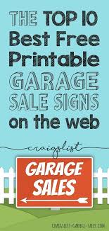 Collection of garage sale signs (39). Top 10 Free Printable Garage Sale Signs Garage Sale Signs Yard Sale Printables Yard Sale Signs