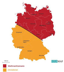 In den usa entstand aus der historischen figur des nikolaus die kunstfigur: Regionale Unterschiede Kommt Heiligabend Der Weihnachtsmann Oder Das Christkind Svz De
