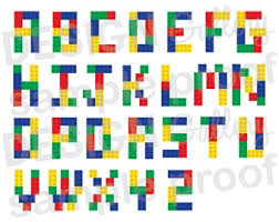 (click the image above to download. Lego Alphabet Etsy