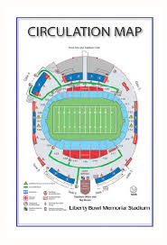 Maps Directions The Liberty Bowl Stadium