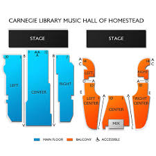 Prototypical Carnegie Library Music Hall Seating Chart