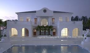 Prof ifeanyi 6 bedroom duplex with pent floor. 6 Bedroom Duplex Ref 6013 Nigerianhouseplans