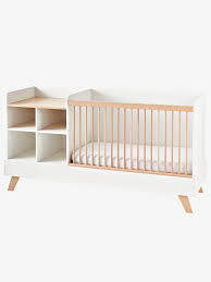 Babybett mit wickeltisch inkl matratze candy online furnart. Vertbaudet 3 In 1 Kombibett Evolunid Fur Babies Und Kinder In Weiss Grau