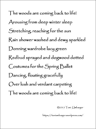 Spring Spring Poem You Poem Poems