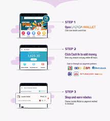 Online shopping in lazada is so fun and easy! Wallet Rewards