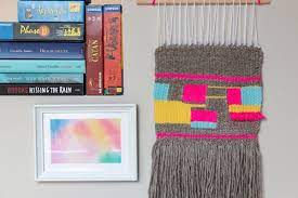 Die bespannung und webmuster gehören nicht zum lieferumfang. Kostenlose Anleitung Wandbehang Selbst Gewebt Kinitti De