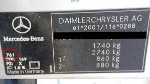 Kostenlose lieferung für viele artikel! Tur Mercedes Benz A Klasse W169 Farbcode 761 Polarsilber Silber Hinten Links Ebay