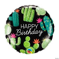 Wish your papa happy birthday with birthday wishes, greetings, messages we have added some heartfelt birthday wishes to a father from a son. Cactus Happy Birthday 18 Mylar Balloon Oriental Trading