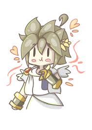Pit Loves Bananas Appearently Kid Icarus Chibi Characters Kid Icarus Uprising