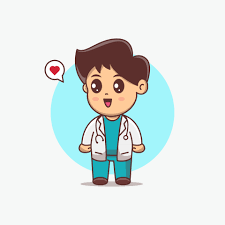 How to propose a doctor boy. Cute Doctor Boy Cartoon Vector Illustration Kawaii Chibi Cartoon Character 2861716 Vector Art At Vecteezy