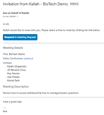 What Do Invitees See When I Invite Them To A Meeting Faq Zoom Ai