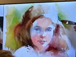 All done in watercolors. Loving my new watercolor set so much!!!!!!! 🎨💀🖤 