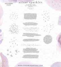 Silver Sparkle Glitter Clipart Overlay Silver Foil Confetti Etsy Clip Art Glitter Confetti Sparkles Glitter