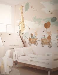 Tutto per l'arredamento della casa: Fantasia Di Animali La Carta Da Parati Per La Cameretta Del Tuo Bambino Design Cameretta Per Bambini Carta Da Parati Stanza Di Bambino