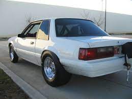 Craigslist Find 8-second Fox Body Mustang With Supra 2jz Swap - Dragzine Fox Body Mustang Notchback Mustang Ford Mustang Car