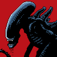 The Aliens Are Among Us Xenomorph Pixel Art Alien