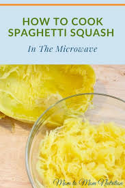 I've never tested this recipe in an air fryer, so i'm not sure how it would turn out. How To Cook Spaghetti Squash In The Microwave Mom To Mom Nutrition
