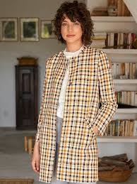 Check spelling or type a new query. Manteau Femme Mulico Carreaux Miel Ecru Noir Femme Vetement Et Deco Cyrillus