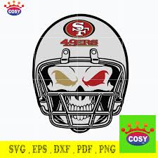 The current one consists of a white horse's head profile with heavy outline strokes to give a more defined form. San Francisco 49ers Skull Helmet Svg 49ers Svg San Francisco Svg Cosysvg Com