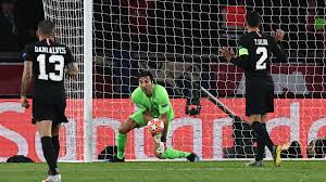 Buffon was on the bench for psg's victory over angerscredit: Psg 1 3 Manchester United Wet Pitch To Blame For Gianluigi Buffon Error Agent Defends Goalkeeper Goal Com