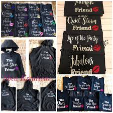 Crew Birthday Squad Shirts For Friends Girls Friend Trip Tee T Shirt Clique Matching Birthday Etsy Birthday Squad Shirts Girls Trip Shirts Girls Weekend Shirts