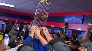 The height of bar indicates the probability of a team winning the series given the current series state. Chicago Cubs Win 2016 World Series