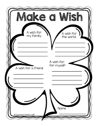St Patrick S Day Make A Wish Lucky 4 Leaf Clover St Patrick Day Activities St Patricks Day Crafts For Kids Teaching Holidays