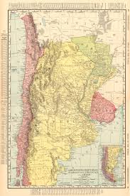 0 ratings0% found this document useful (0 votes). Chile Argentina Paraguay And Uruguay South America Rand Mcnally 1912 Map