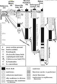 Stratigraphic Sections And Correlations Of The Lower Part Of