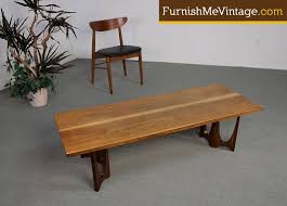 Broyhill brasilia mid century 10 person walnut surfboard dining table. Refinished Vintage Broyhill Brasilia Coffee Table