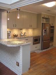 Great Idea For Knocking Down The Random Half Wall And Getting My Bar Top I Like This It See Kitchen Remodel Layout Kitchen Design Small Kitchen Remodel Small