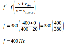 At what speed will this wave travel? Doppler Effect Problems And Solutions Solved Problems In Basic Physics