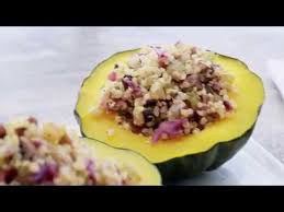 This Acorn Squash Recipe Is No Fuss No Oil And 100 Percent Delicious Plant Based Recipes Dinner Oil Free Vegan Recipes Stuffed Acorn Squash Vegetarian