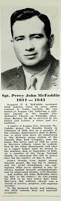 SSGT Percy John McFaddin (1917-1943)