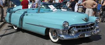 Image result for Azure Blue 1953 Cadillac