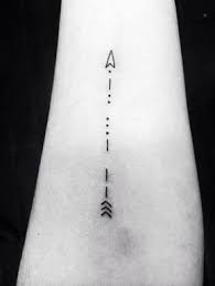 Sister Tattoos Morse Code Tatoeage Vrienden Tatoeage Ideeen Tatoeage Inspiratie