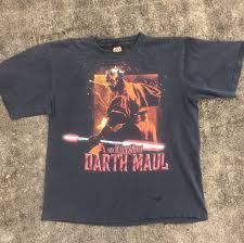 ¡compra con seguridad en ebay! Vintage Darth Maul T Shirt Size Xl Star Wars Tag Depop