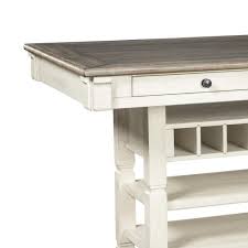 Is there a warranty on ashley bolanburg dining table? Ashley Bolanburg 5 Piece Counter Dining Set In Antique White And Weathered Oak Nebraska Furniture Mart