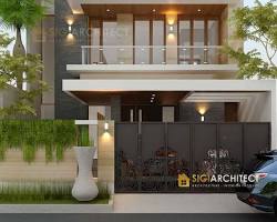 Gambar Rumah Dua Lantai Minimalis Modern