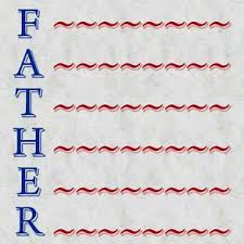 Dol 1 phase 3 congratulate the learners on working so well and thinking creatively. Father S Day Acrostic Poems