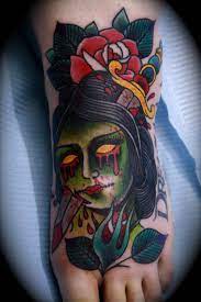 Maybe you would like to learn more about one of these? 16 Zombie Girl Tattoo Flash Ideas Zombie Girl Tattoos Zombie Girl Girl Tattoos