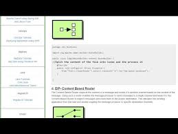 However, spring dsl is sometimes more beneficial as xml can be changed without the need to by using this approach, we get additional flexibility and benefits provided by spring, as well as all the possibilities of java language by using java dsl. Apache Camel Tutorial Understand Eip Patterns In Camel Youtube