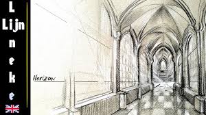 Draw windows in the church. Easy Church For Beginners Interior Drawing Youtube