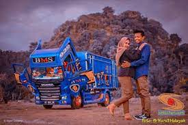 Foto Foto Prewedding Truk Mania Gans Setia1heri Com