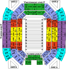 Seating Chart For The Capital One Bowl Game
