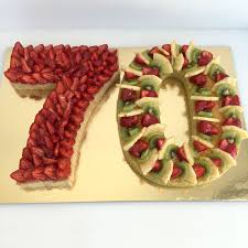 Gateau En Forme De Chiffre Parfum Du 7 Citron Fraise Pamplemouse Parfum Du 0 Clementine Passion Marmelade Pom Poire Au Chocolat Coulis Framboise Nougatine